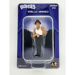 DGA Gallo Negro Collectible Figure Multicolor Plastic Limited Edition 1:10 Homie